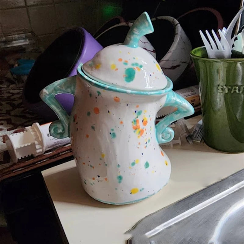 Sugar Canister with Attitude.  Fun, Sassy Food Jars & Canisters for Kitchen Storage.